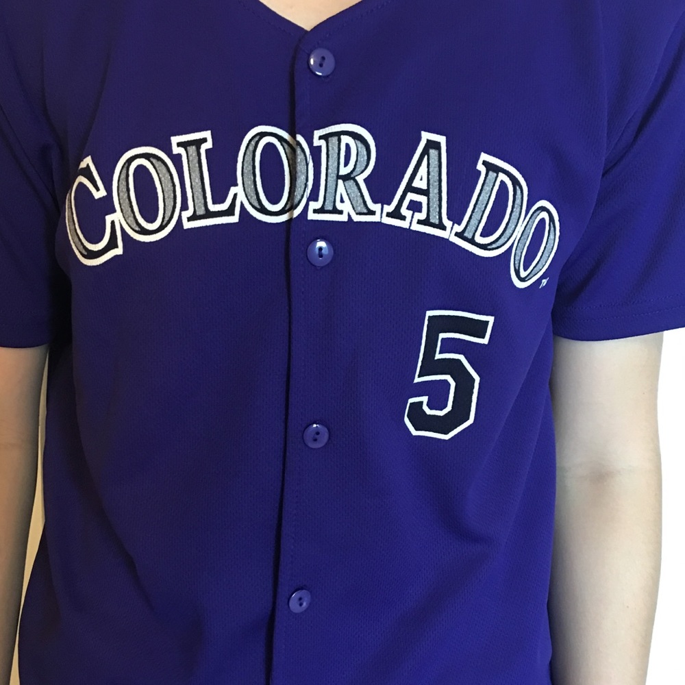 Colorado Rockies Button-down Shirt